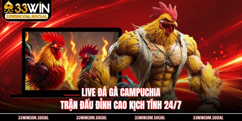 Live Đá Gà Campuchia - Trận Đấu Đỉnh Cao Kịch Tính 24/7