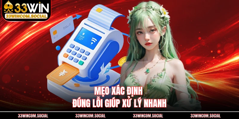 Mẹo xác định đúng lỗi giúp xử lý nhanh
