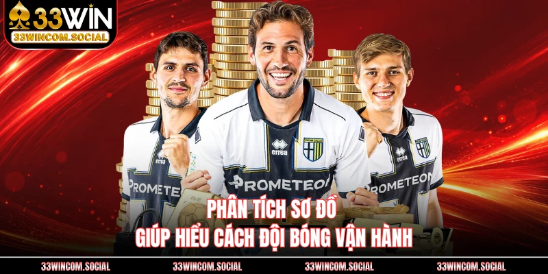 Phân tích sơ đồ giúp hiểu cách đội bóng vận hành